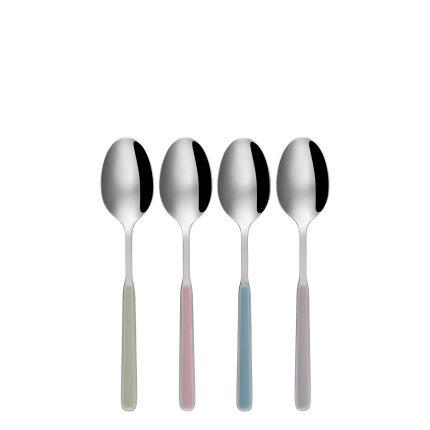Müsli lžičky/dezertní lžička sada 4 ks - Gallery Pastel mix