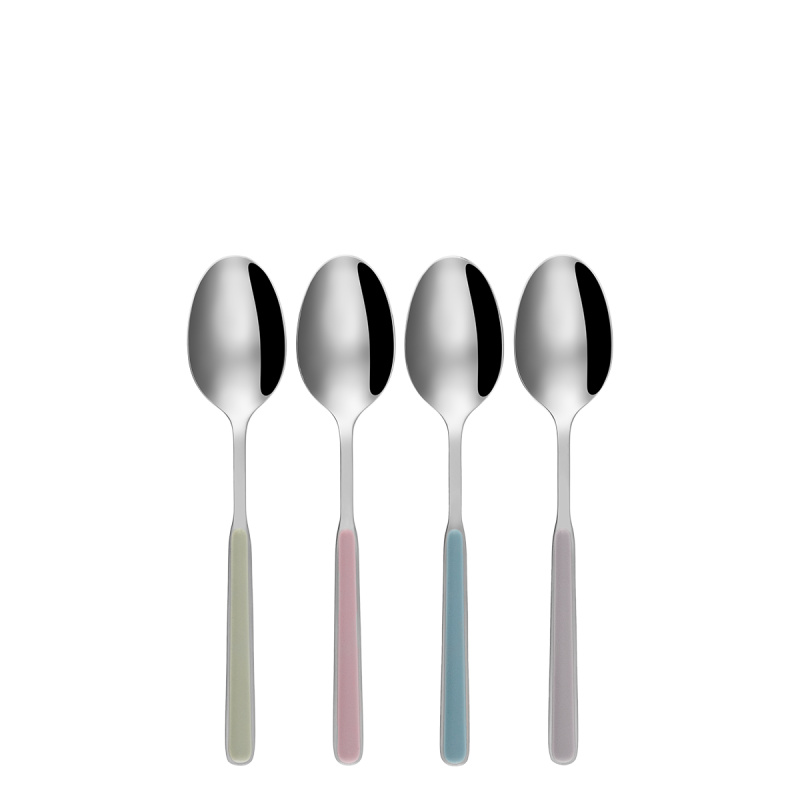 Müsli lžičky/dezertní lžička sada 4 ks - Gallery Pastel mix