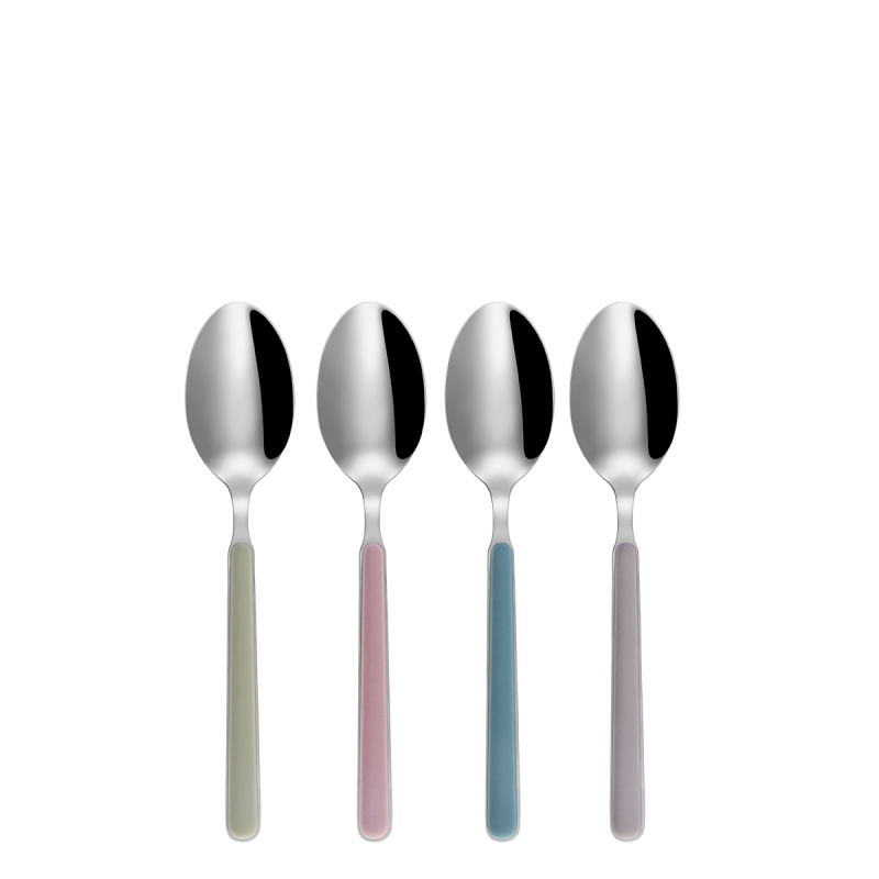 Sada kávových lžiček 4 ks - Gallery pastel mix