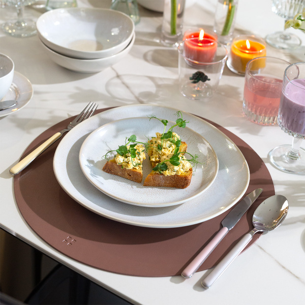 Starorůžové prostírání ø 38 cm – Elements Ambiente