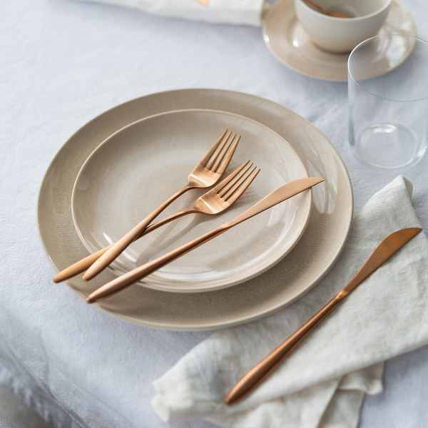 Příborová sada 16 ks Vivo rose gold | Sola