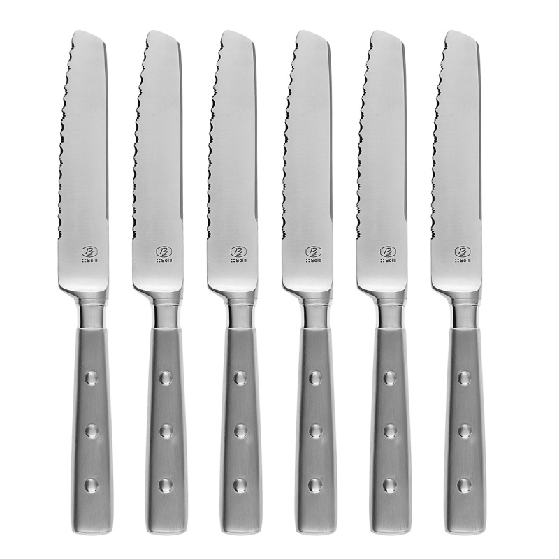 Steakové nože v magnetickém boxu set 6 ks – Bistro