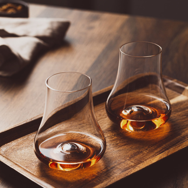 Sklenice na whisky Wave 240 ml, sada 4 ks - Univers Glas Lunasol