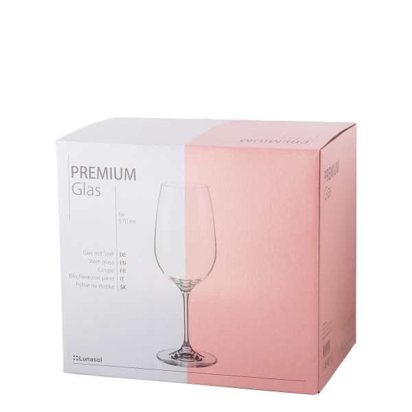Sklenice Rioja / Tempranillo 570 ml sada 6 ks - Premium Glas Crystal