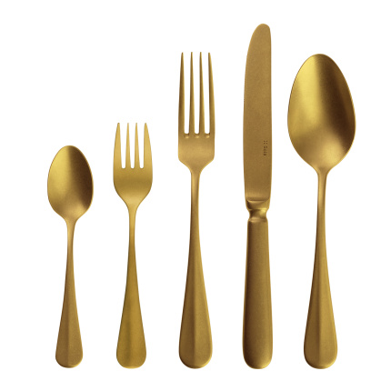 Příborová sada 30 ks | Baguette Vintage Gold