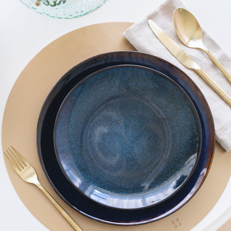 Porcelánová sada 12 ks | Gaya Atelier Night Sky