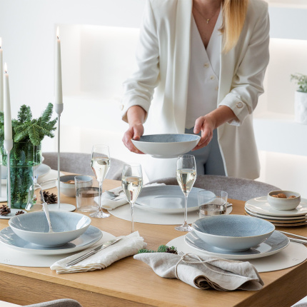Porcelánová sada 20 ks – Gaya Atelier Glacial Ice Lunasol