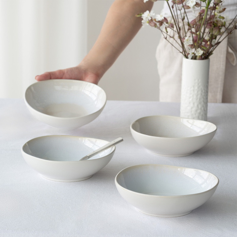 Sada keramických misek 4 ks – Elements North Organic