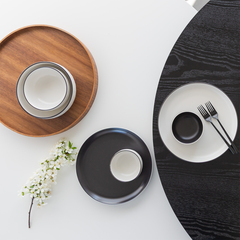 Miska 14,8 cm | Elements Yin & Yang white