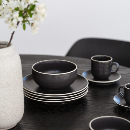 Miska 14,8 cm | Elements Yin & Yang black