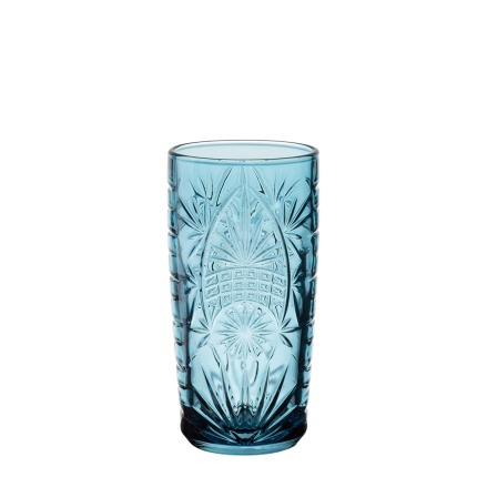 Sklenice na longdrink 370 ml | Marvia Vintage modrá