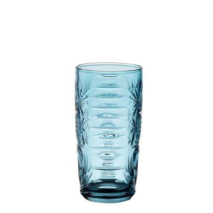 Sklenice na longdrink 370 ml | Marvia Vintage modrá