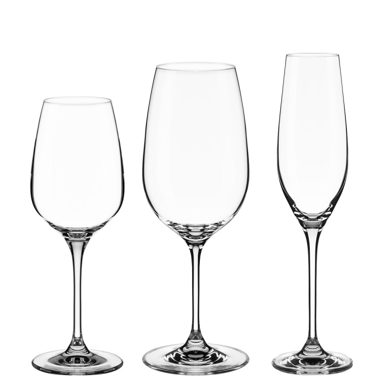 Startovací sada sklenic do domácnosti 18 ks – Premium Glas Crystal