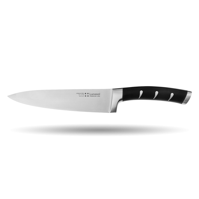 Sada nožů ve stojanu s brouskem na nože 7 ks - Flow Kitchen