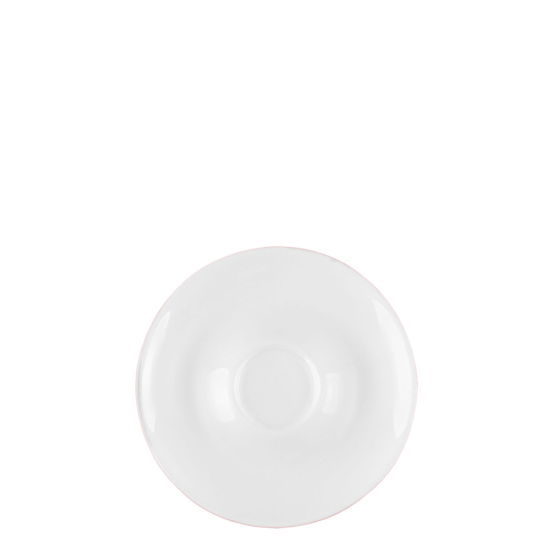 Podšálek na kávu/čaj červený 15 cm – RGB