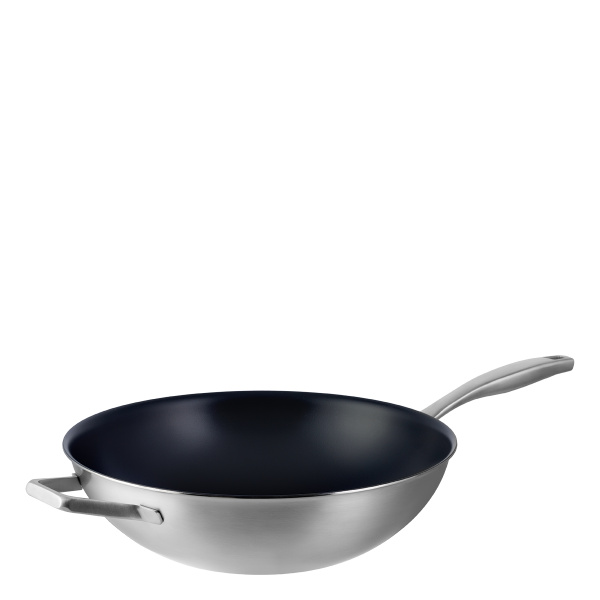 Wok se skleněnou poklicí ø 30 cm | Sirius Terra