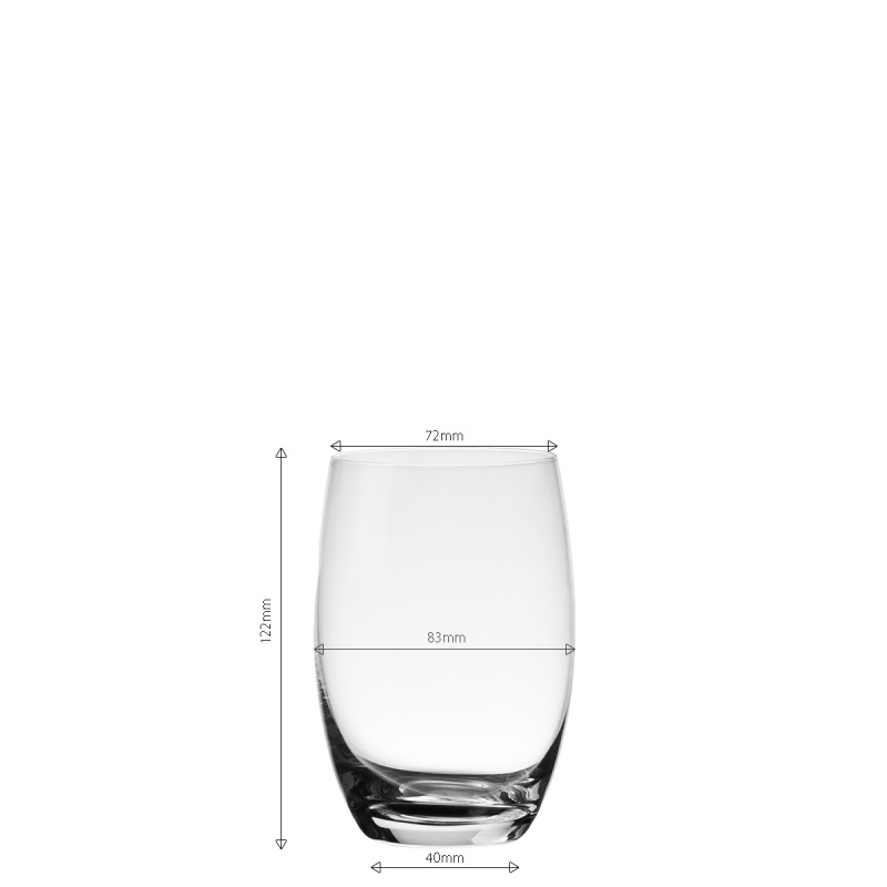 Sklenice Tumbler 460 ml 6 ks - Optima Glas Lunasol