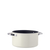 Hrnec s titanovým krémovým povrchem Ø 24 cm — Saturn Terra Lunasol