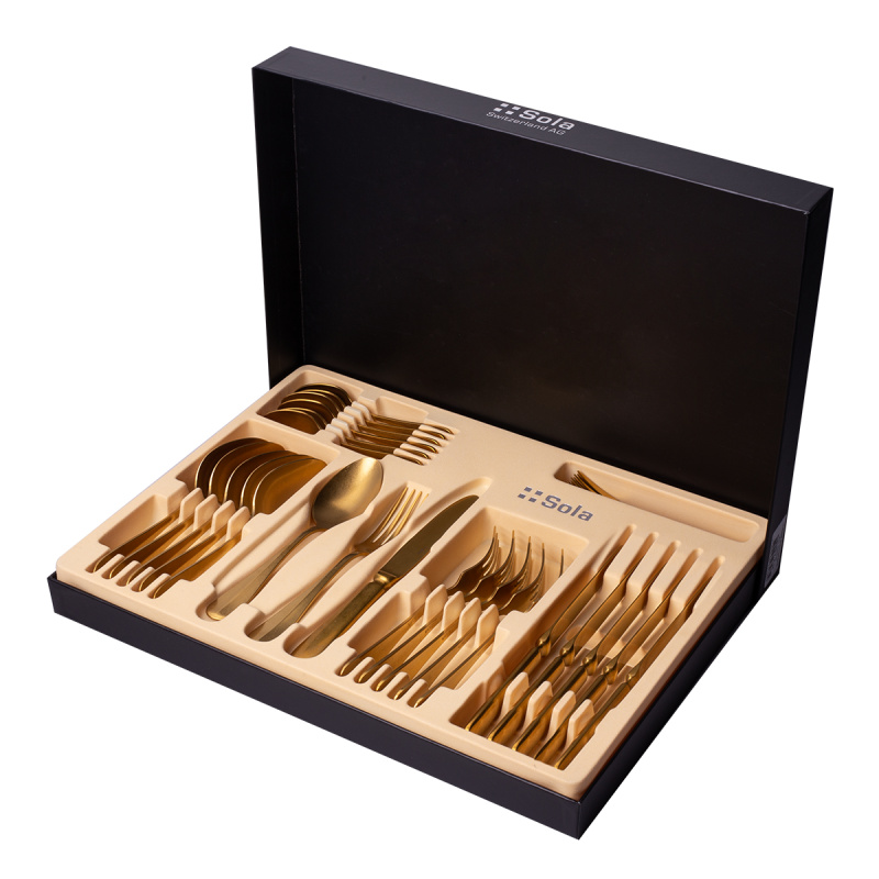 Příborová sada 24 ks - Baguette Vintage PVD Gold