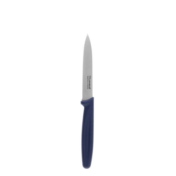 Kuchyňský nůž 10,2 cm zoubkovaný | Master Blue
