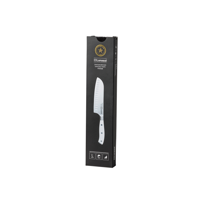 Nůž santoku velký 17,8 cm - Premium