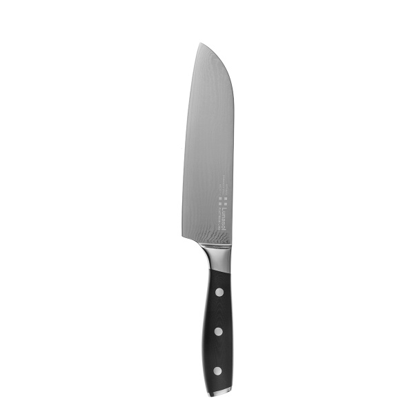 Nůž santoku z damaškové oceli 18 cm - Platinum