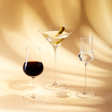 Sklenice na Martini 210 ml 2 ks | Univers Platinum Line