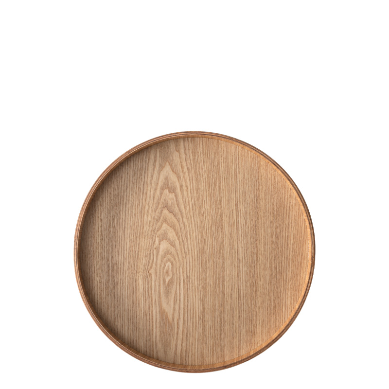 Kulatý tácek Ø 30 cm, V: 3.5 cm – Elements Wood jasan