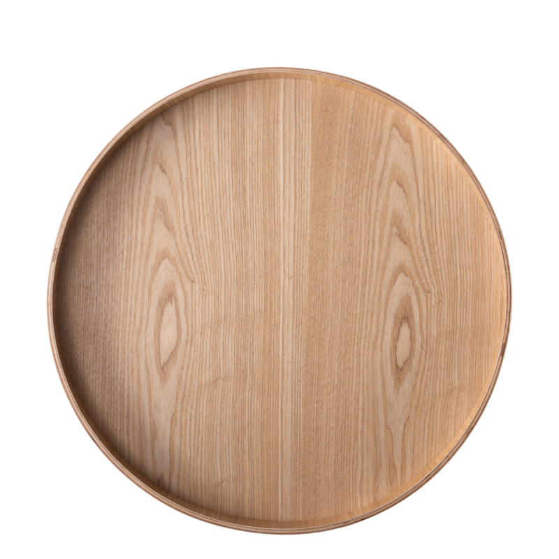Kulatý tácek Ø 40 cm, V: 3.5 cm – Elements Wood jasan