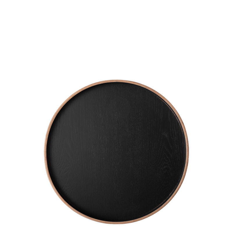 Kulatý tácek Ø 30 cm, V: 5 cm – Elements Wood Wengue