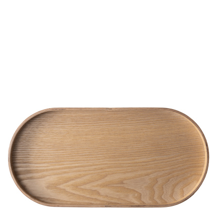 Oválný tácek 40 x 20 x 3 cm – Elements Wood jasan