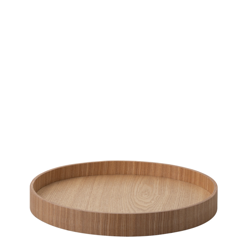 Kulatý tácek Ø 30 cm, V: 3.5 cm – Elements Wood jasan