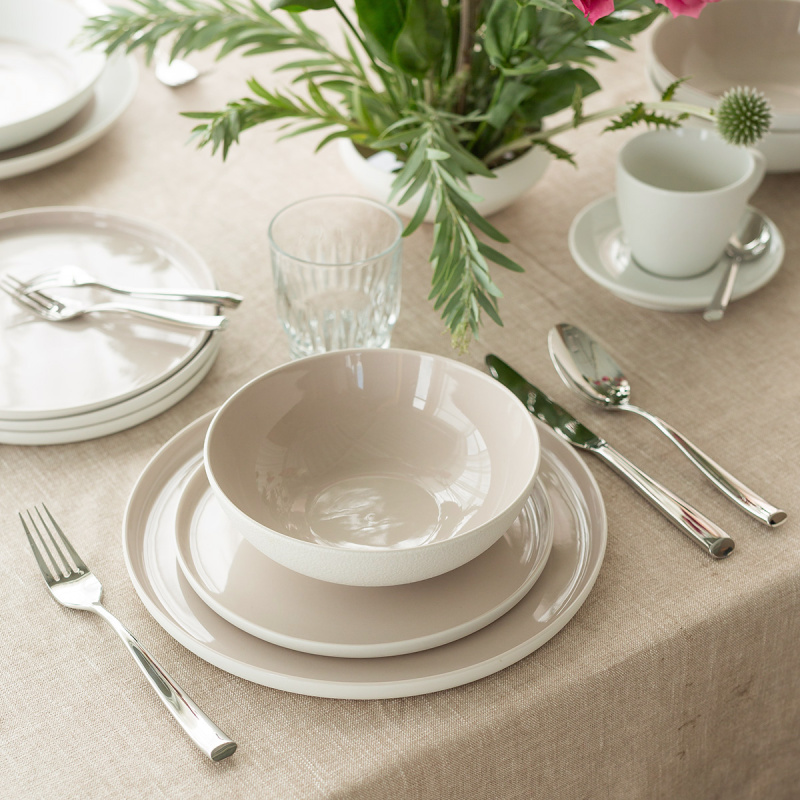 Sada talířů 12 ks — Fine Dining Rocca