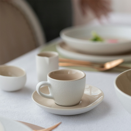 Mokka šálek 90 ml — Fine Dining Ash Frosty