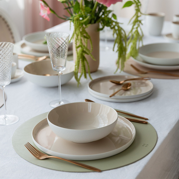 Sada talířů 12 ks — Fine Dining Ash