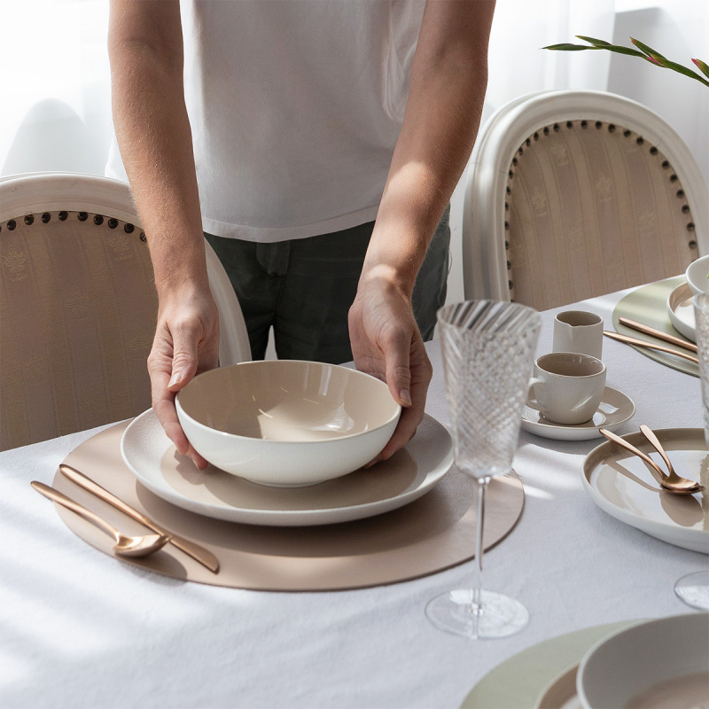 Sada talířů 12 ks — Fine Dining Ash