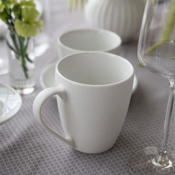 Šálek 320 ml — Fine Dining White Frosty