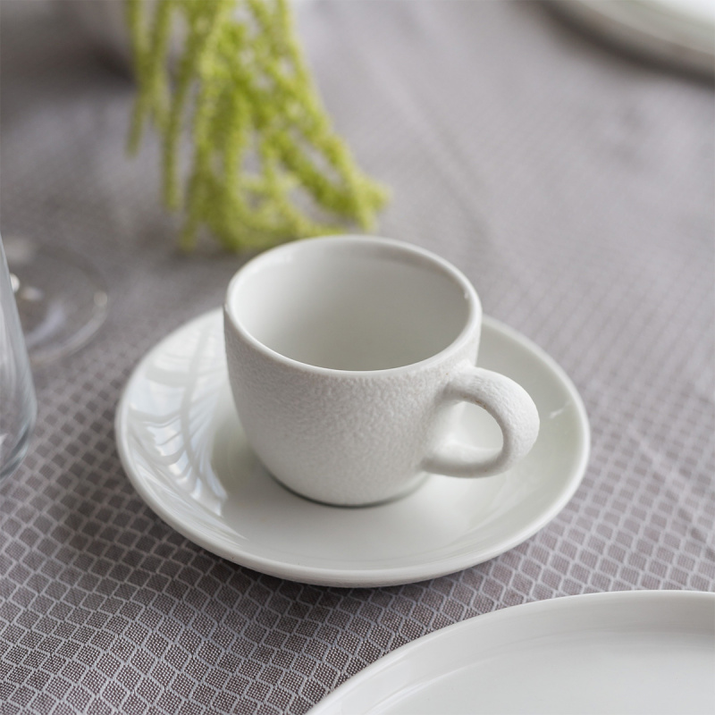 Mokka šálek 90 ml — Fine Dining White Frosty