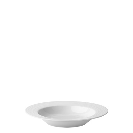 Talíř hluboký s okrajem Deco 22 cm sada 6 ks – UNIVERS bílý