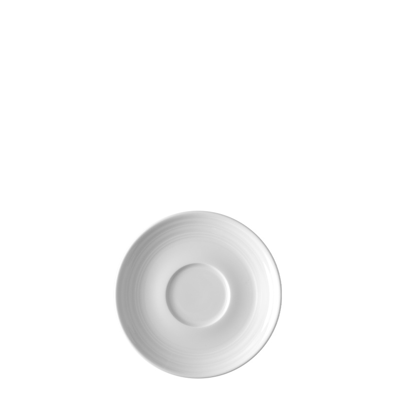 Kávový podšálek s okrajem Deco 14,5 cm sada 6 ks – UNIVERS bílý
