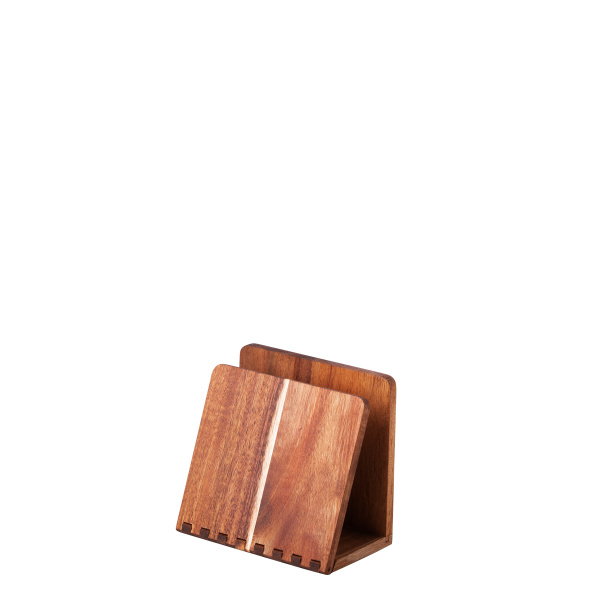 Stojan na ubrousky Agát 15,2 x 8,9 cm - FLOW Wooden