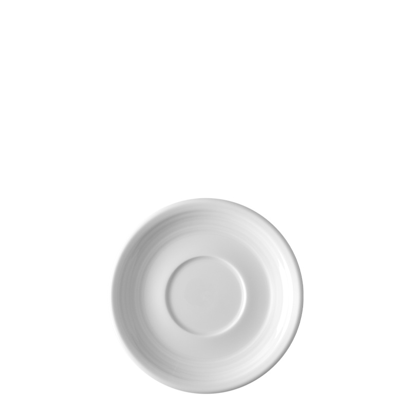 Podšálek na kávu s okrajem Deco 16 cm sada 6 ks – UNIVERS bílý