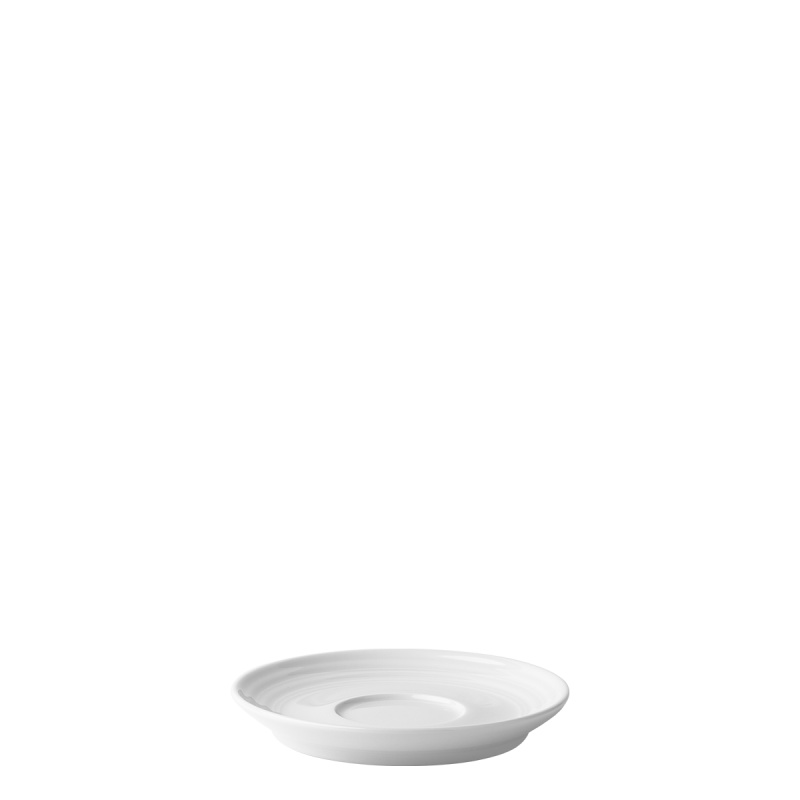 Kávový podšálek s okrajem Deco 14,5 cm sada 6 ks – UNIVERS bílý