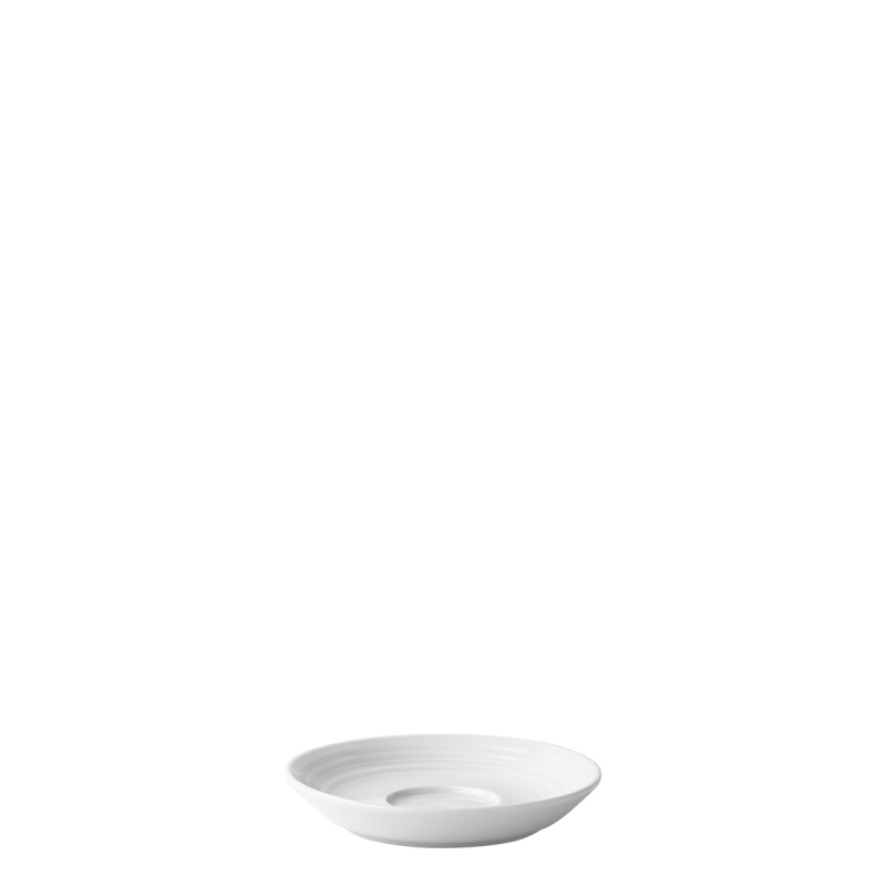 Mokka podšálek s okrajem Deco 12 cm sada 6 ks – UNIVERS bílý