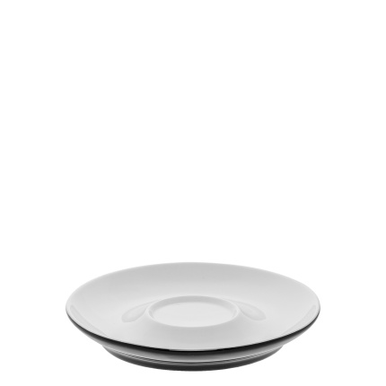 Podšálek na čaj pro jednoho 16,5 cm - RGB černý