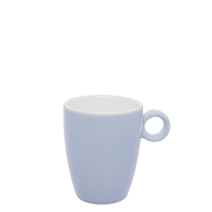 Vysoký kávový šálek světle modrý 190 ml - RGB