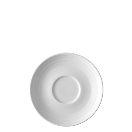 Kávový podšálek s okrajem Deco 14,5 cm sada 6 ks – UNIVERS bílý