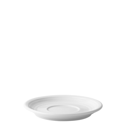 Podšálek na kávu s okrajem Deco 16 cm sada 6 ks – UNIVERS bílý
