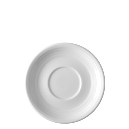 Podšálek na kávu s okrajem Deco 16 cm sada 6 ks – UNIVERS bílý