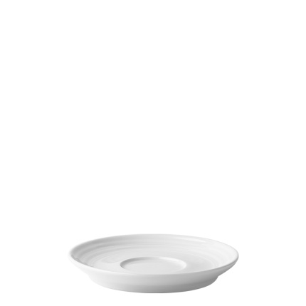 Kávový podšálek s okrajem Deco 14,5 cm sada 6 ks – UNIVERS bílý